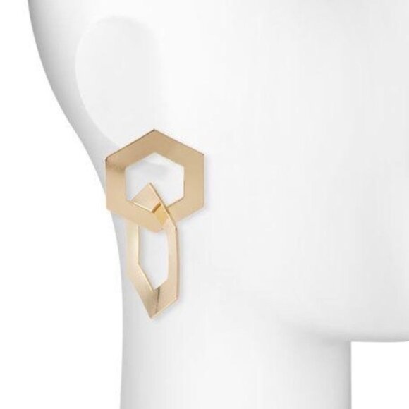 4/$25 TASHA Hexagonal Earrings - Picture 4 of 4